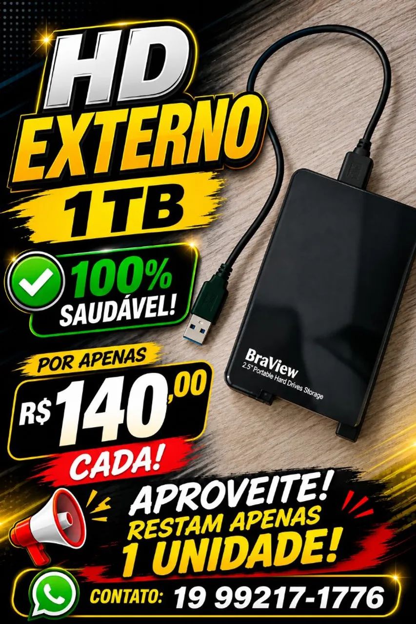 HD Externo 1 TB 