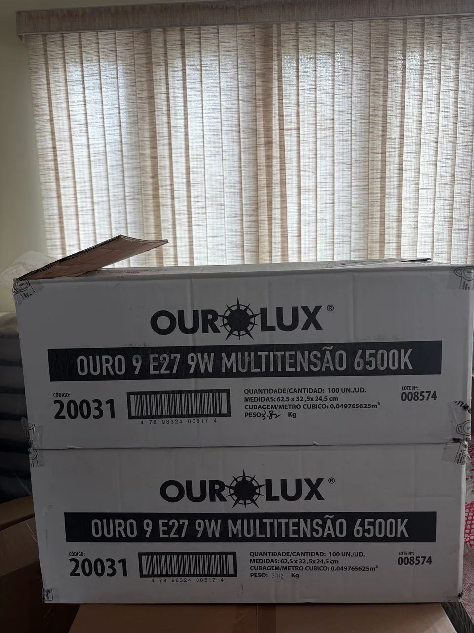 Kit com 10 lâmpadas led 9w ourolux - Foto 5