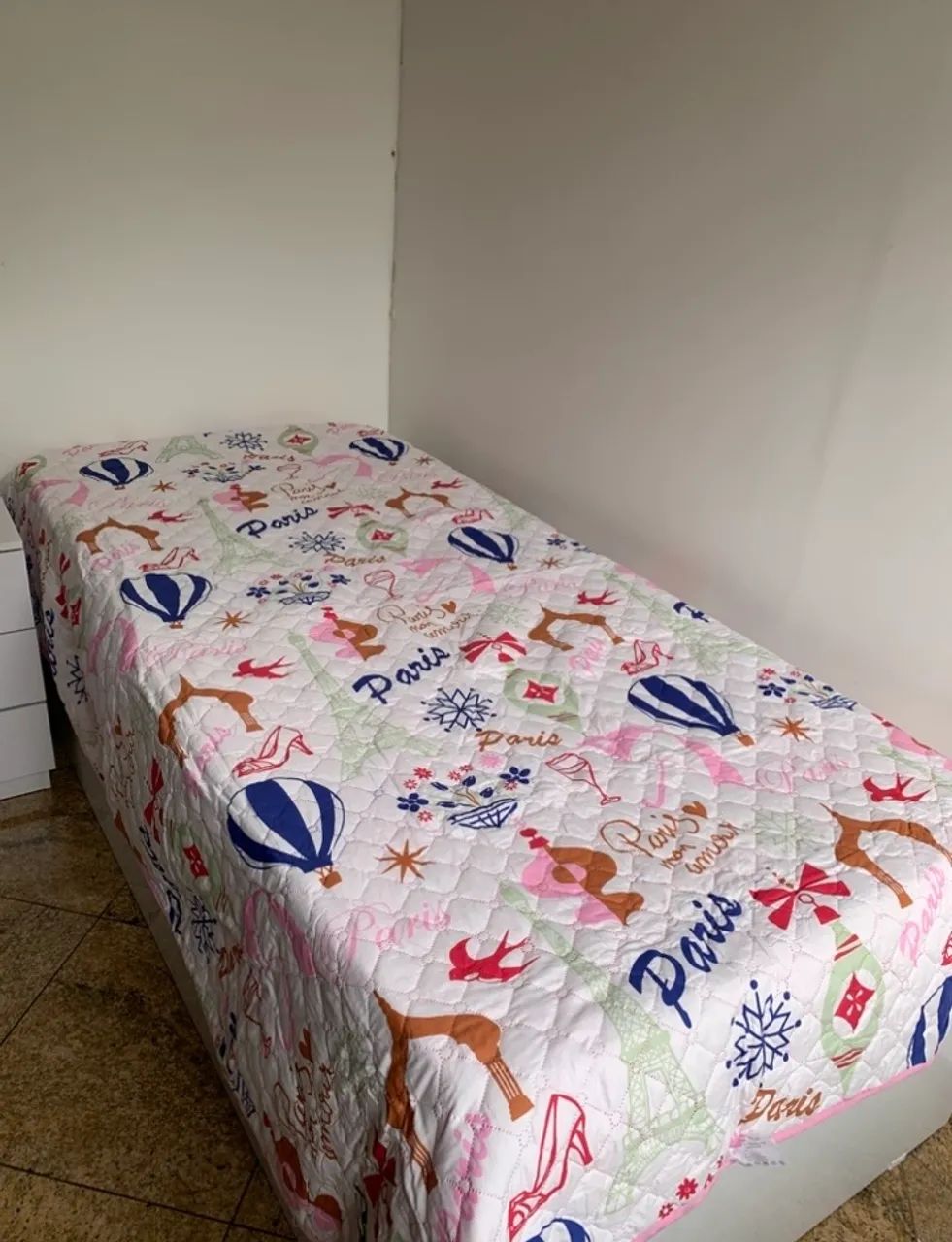Colcha de cama solteiro 