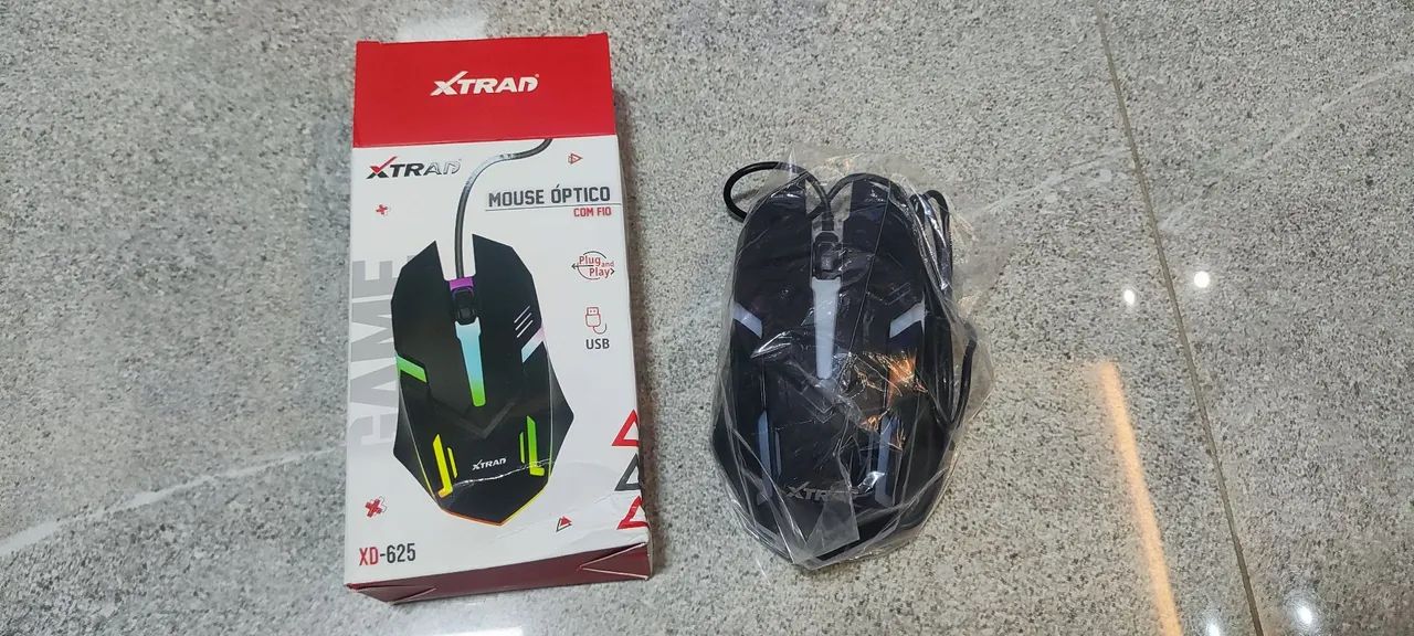 Mouse RGB xtrad usb - já é o menor preço - Foto 4