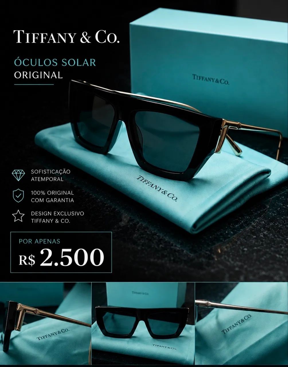 Óculos solar Tiffany 