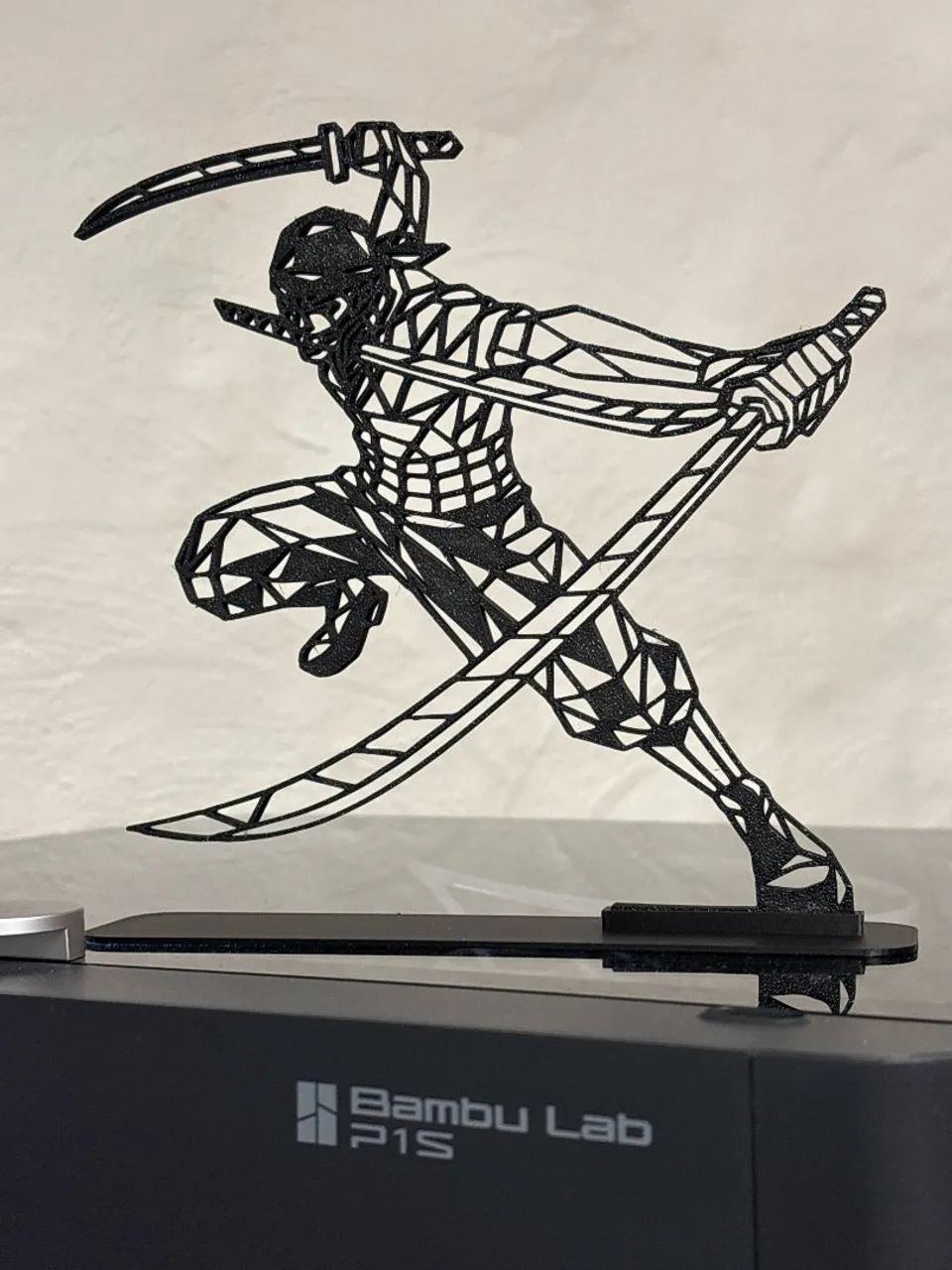 Peça geometrica 3d vegeta, zoro, megaman - Foto 2