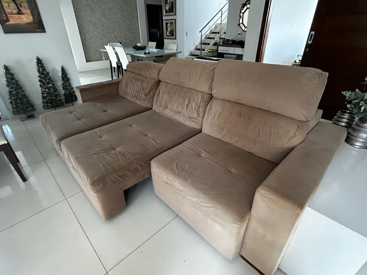 Vendo sofá retrátil com 3m  - Foto 4