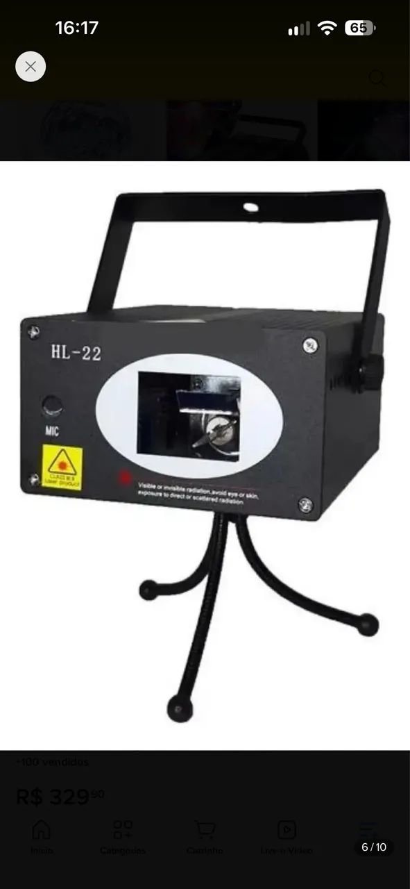 Laser show System 250mv HL22 - Foto 4