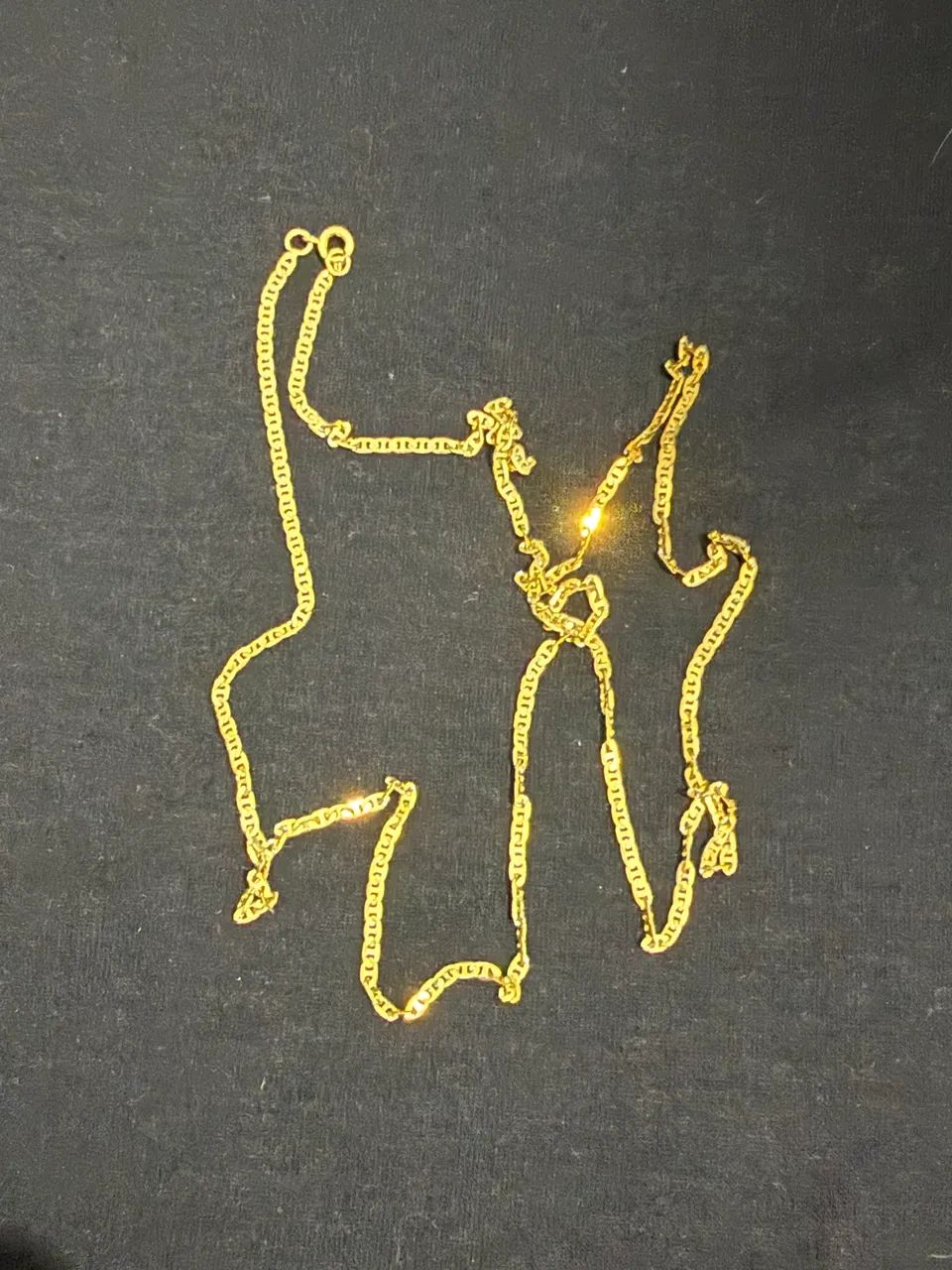 Cordão masculino dourado  - Foto 3