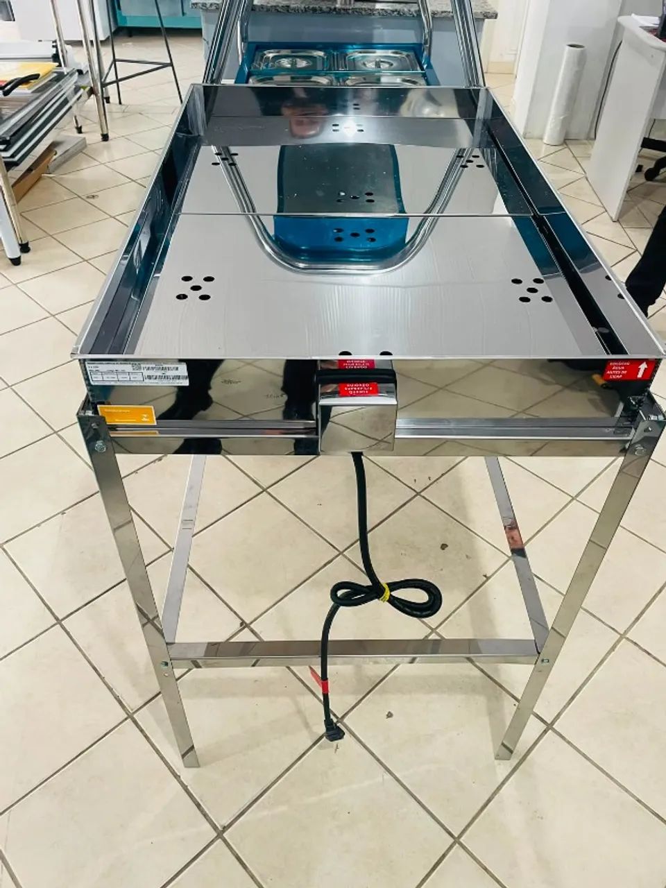MB MARMITEIRO ELETRICO P/ 25 MARMITAS - MARCHESONI 