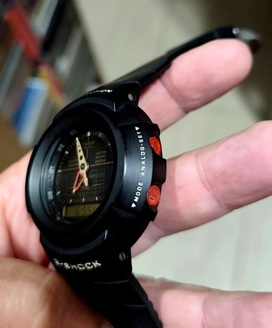 Relógio Casio G-Shock AW-500G-1E 1993 Rarissimo - Foto 4