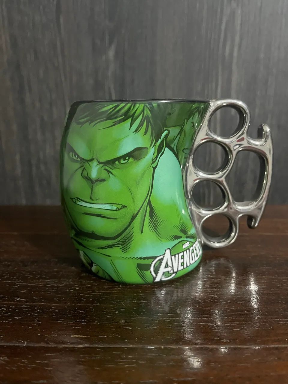 CANECA HULK MARVEL - PUNHO INGLÊS - Foto 2