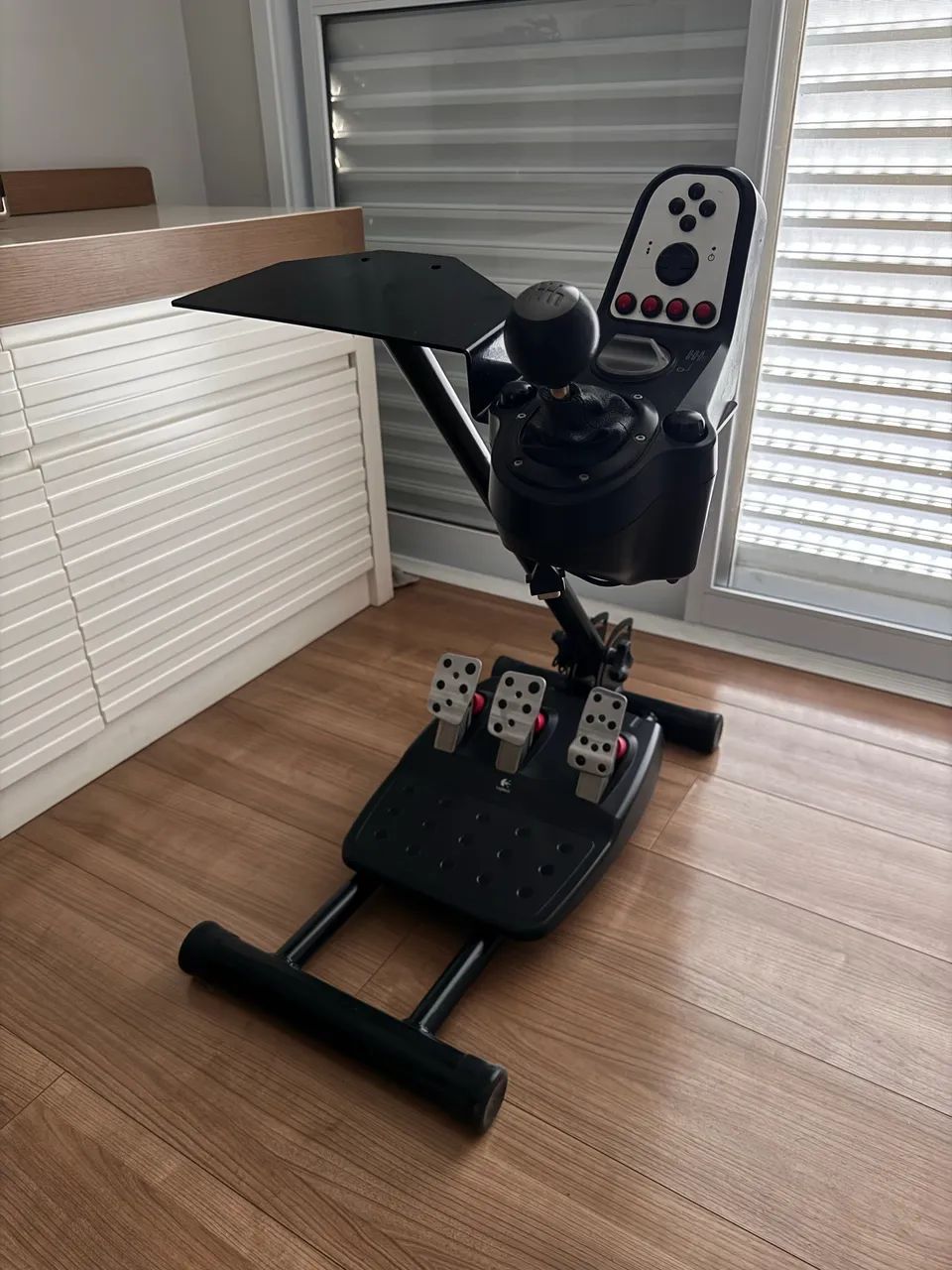 Logitech G25 + Cockpit (sem volante) - Foto 3