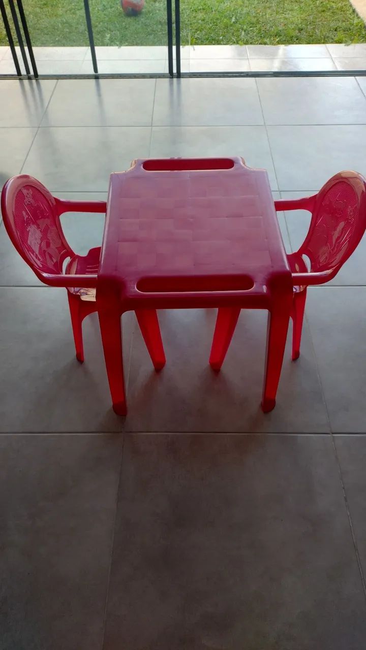 Mesa e cadeiras infantil  - Foto 3