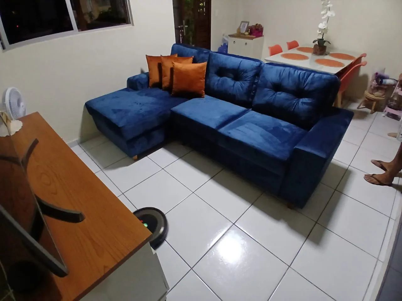 Sofa cheise sobre pedido 