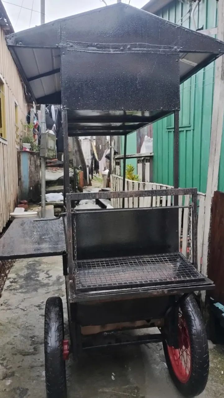 Carrinho de Vendas de Churrasco Completo  - Foto 2