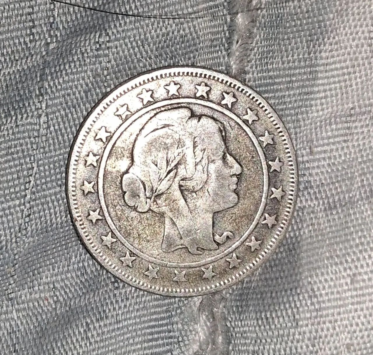 Moedas antigas de prata - Foto 4