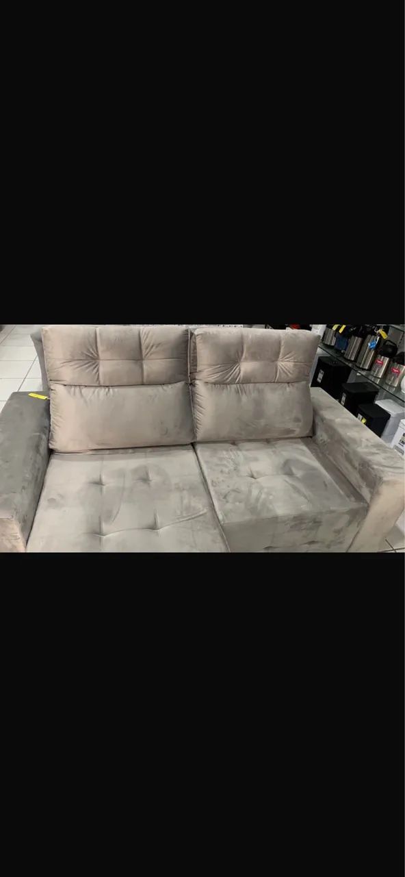 Vende-se sofá cinza em perfeito estado  - Foto 2