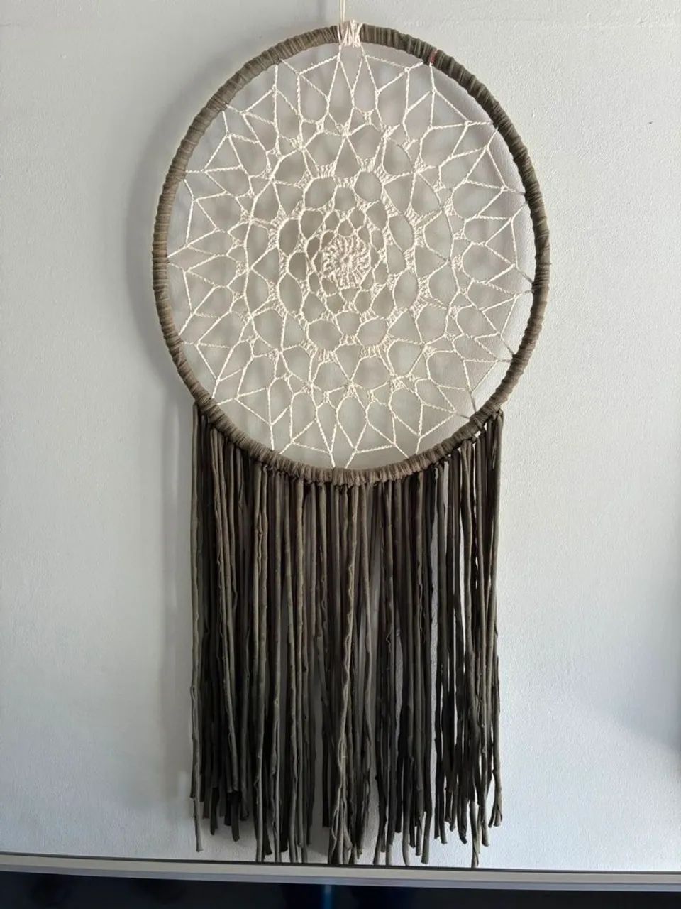 Painel de macrame Artesanal 