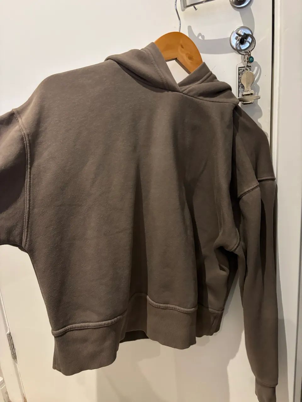 moletom marrom zara m - Foto 2