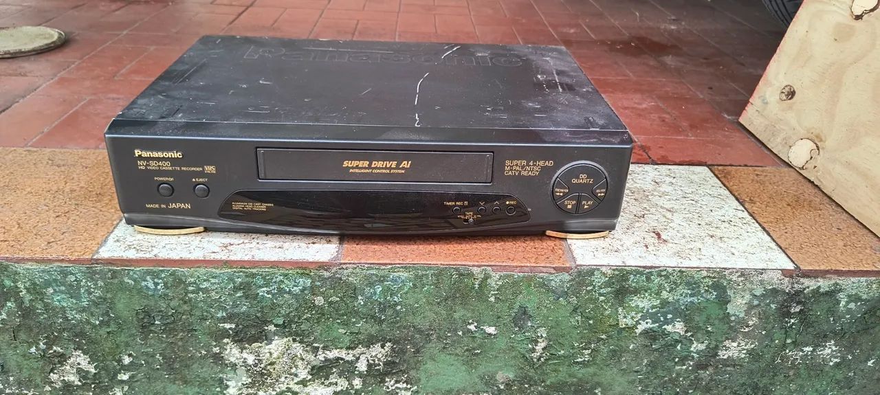 Vídeo cassette Panasonic para conserto ler anuncio