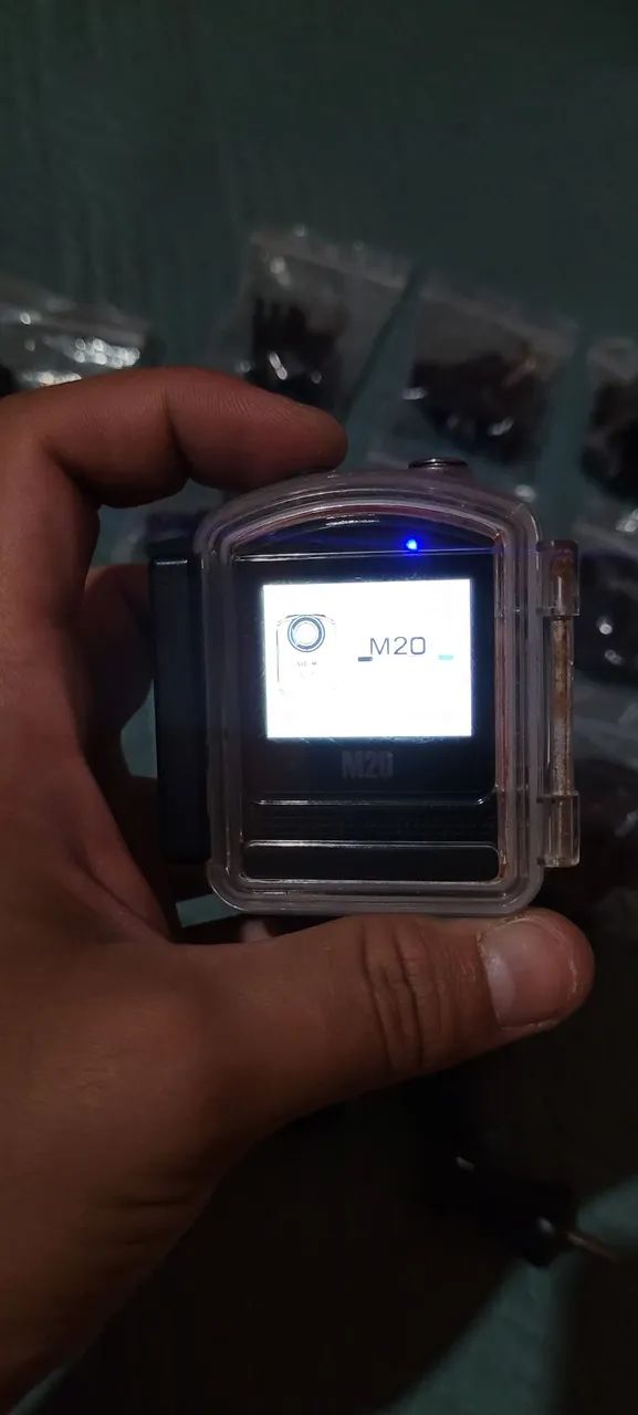 Câmera SJCAM Filma em 2k 60fps, acompanha cartão de memória, bateria extra e acessórios  - Foto 3