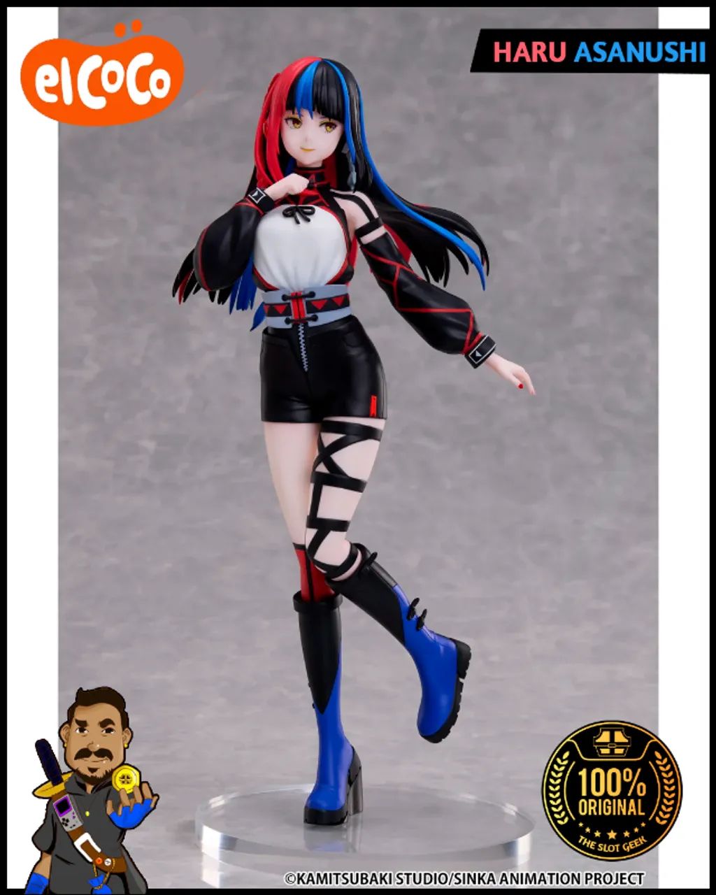 H&O SHARKUN フィギュア Action Figure Haru Asanushi - ORIGINAL ELCOCO - Kamitsubaki City