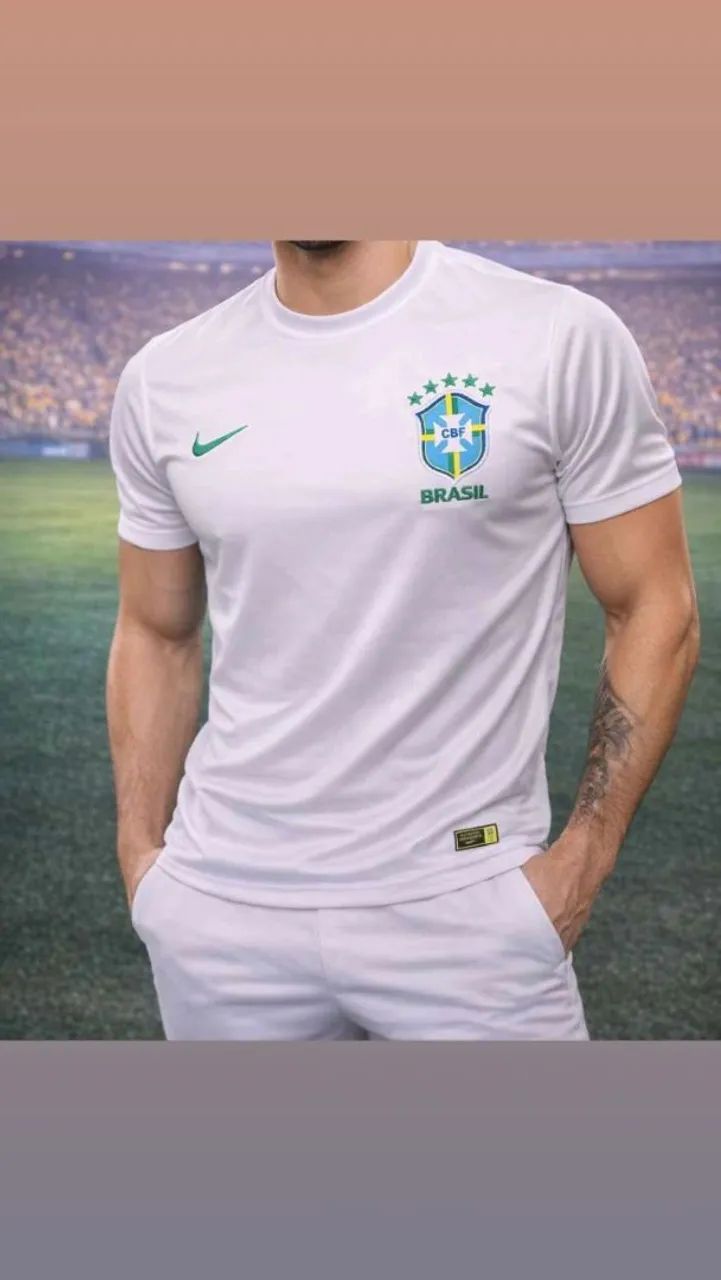 Camisa Brasil Dry Fit  - Foto 5
