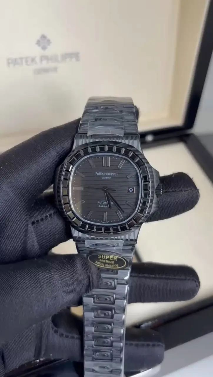 Relógio Patek Nautilus Clone + Caixa Completa - Foto 2