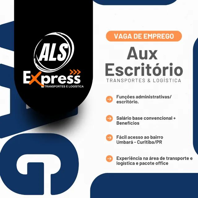AUXILIAR DE LOGÍSTICA (COM EXPERIÊNCIA)