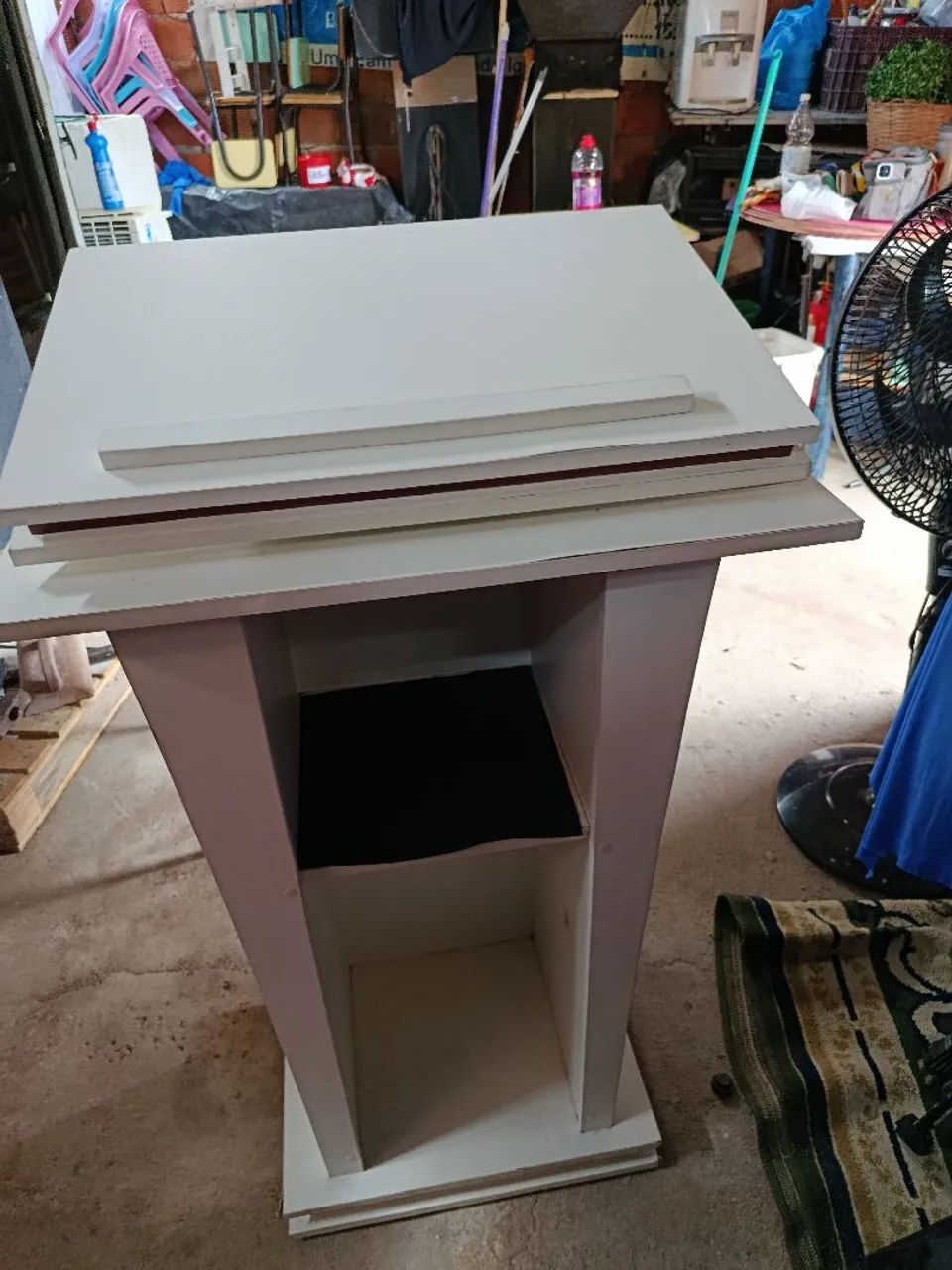 Púlpito de MDF Branco.                             - Foto 3