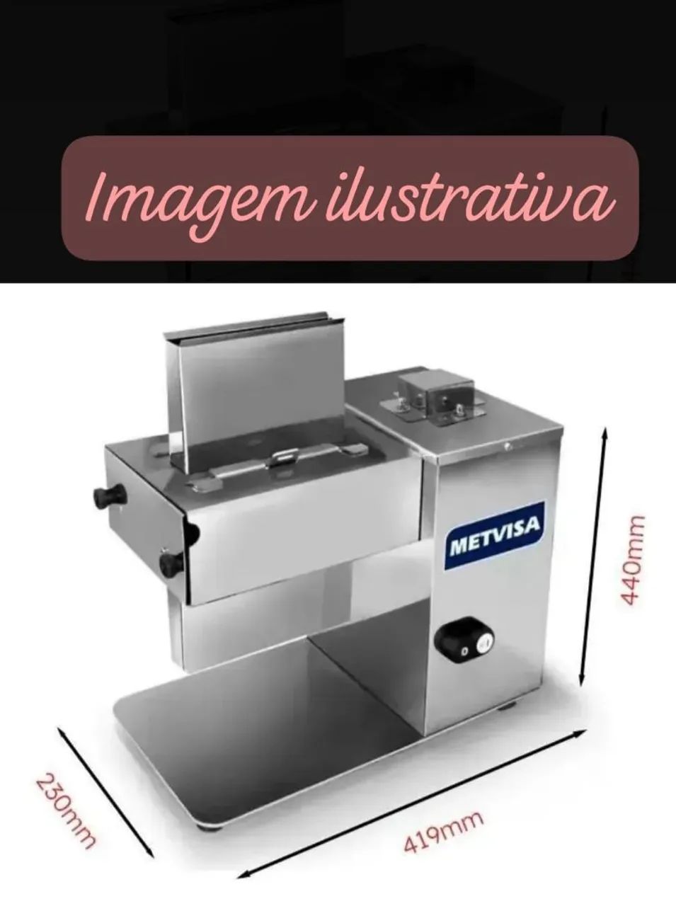 Máquina de bater bife PROFISSIONAL  - Foto 3