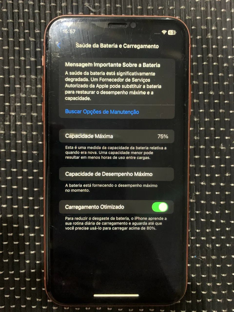 iPhone XR - tela trincada - Foto 3