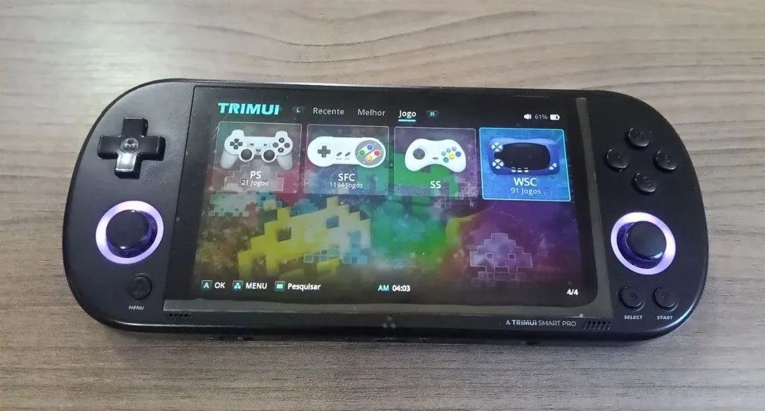 Trimui smart pro com vários jogos - Foto 3