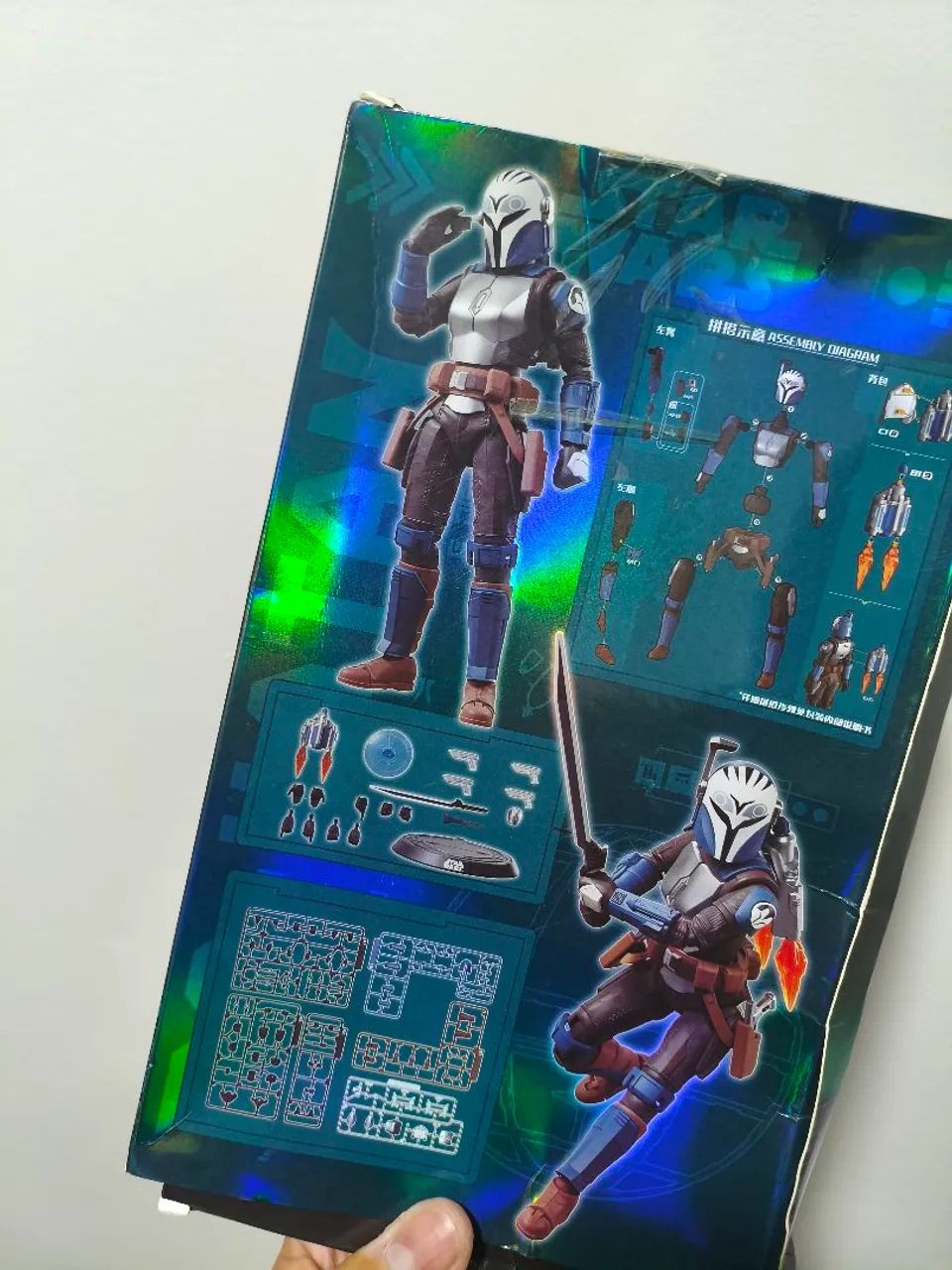 Mandalorian Star Wars Blokees - Foto 2