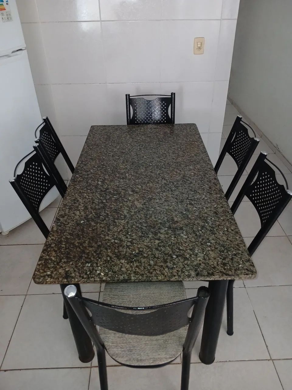 MESA 6 LUGARES (TAMPO DE GRANITO 140cm x 70cm)) - Foto 3