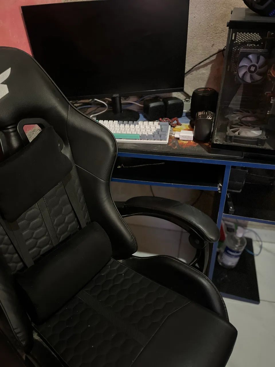 Pc gamer completo com cadeira e mesa