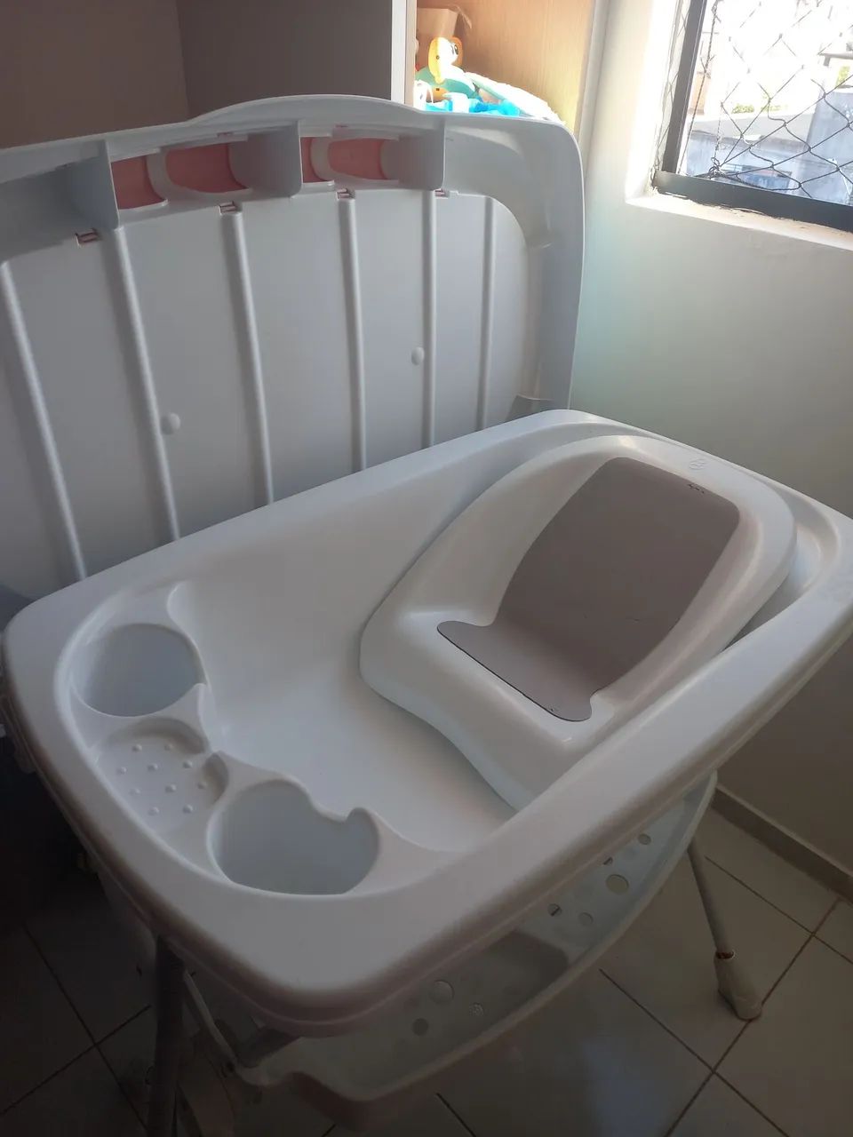 Banheira de Bebe rosa - Foto 2