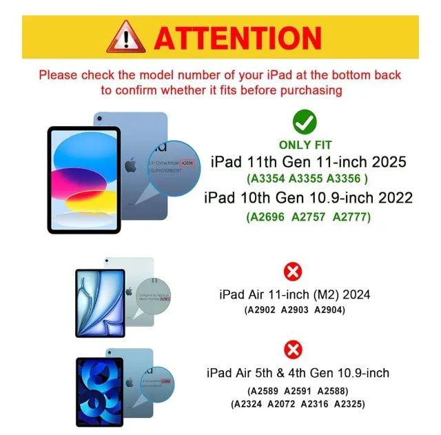 Kit capa mais película para iPad 10 e 11 - Foto 5