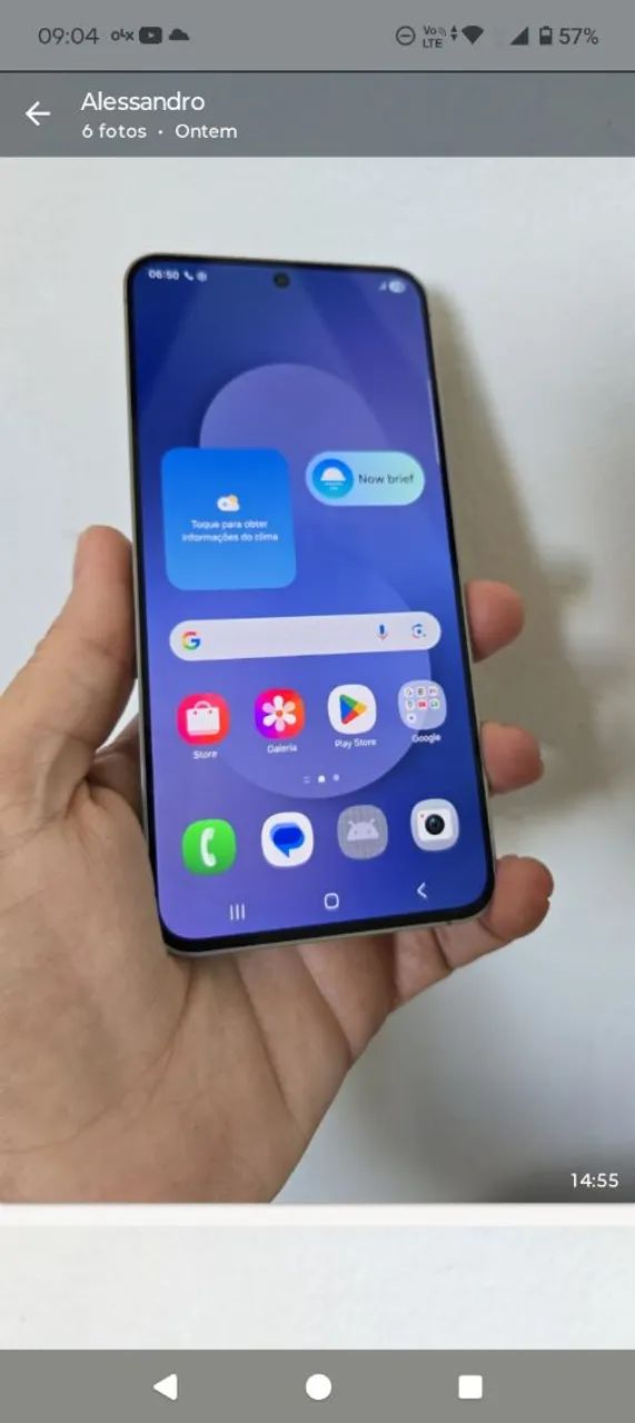 Galaxy S25 top luxo novo 