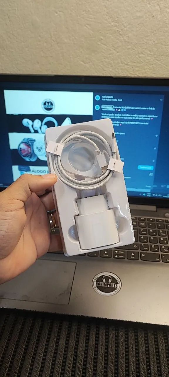 Carregador completo para Ios - USB C + USB C - Premium - 35W - Foto 2