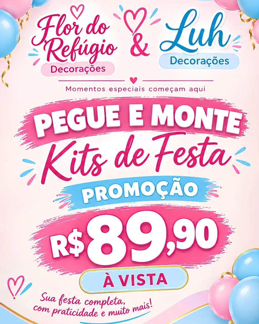 Promoção Pegue e Monte 