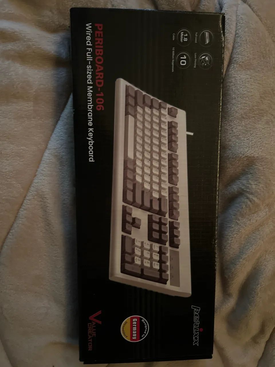 Teclado periboard 106 wired 