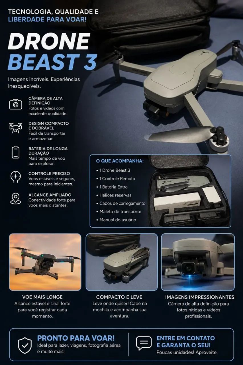 Drone Beast 3 à venda! ? - Foto 2