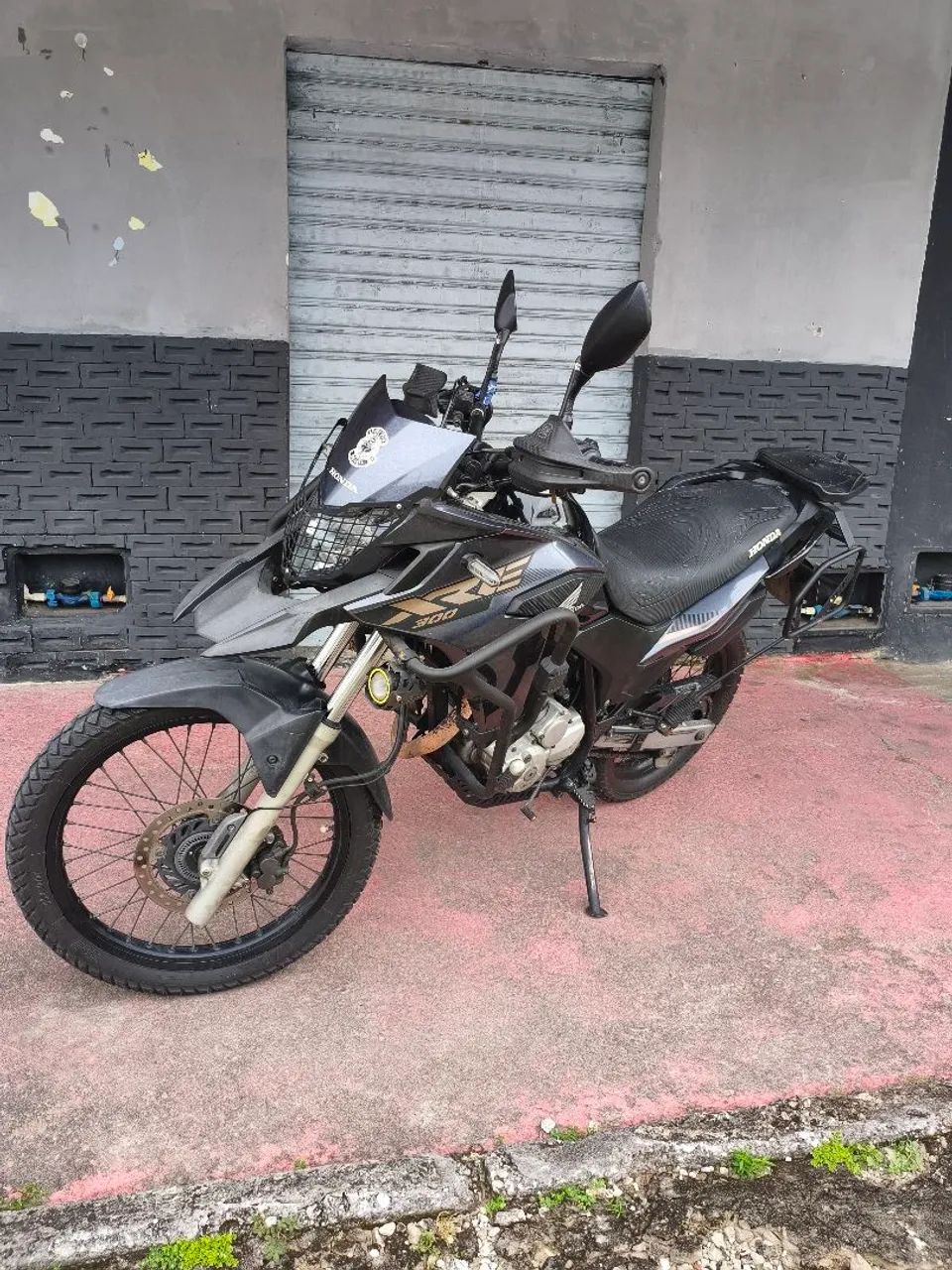 XRE 300 CINZA 
