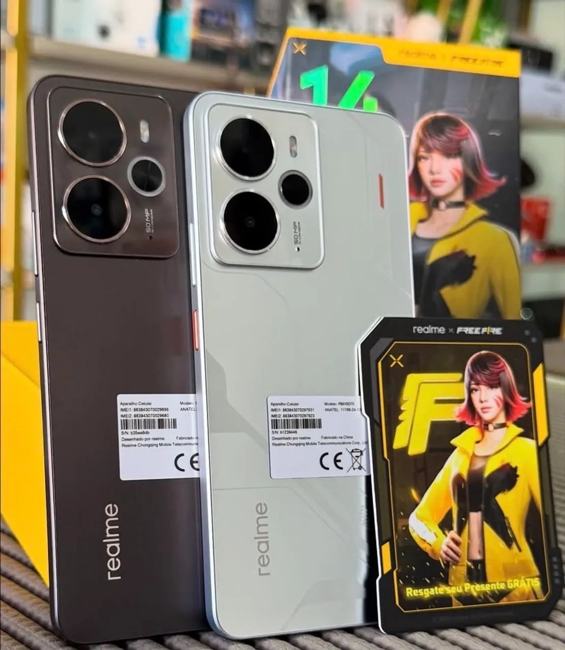 Realme 14 5G NFC 256/08 Silver Titanium Novo