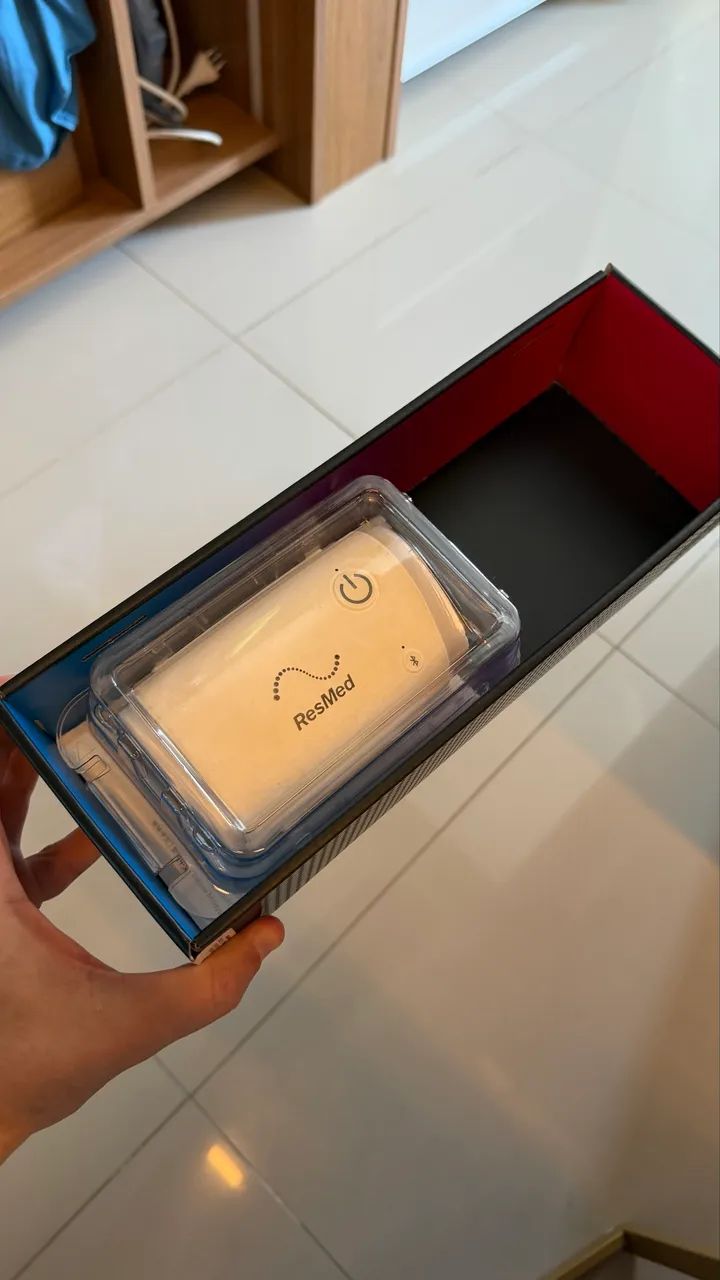 CPAP PORTÁTIL AIRMINI RESMED - Foto 5