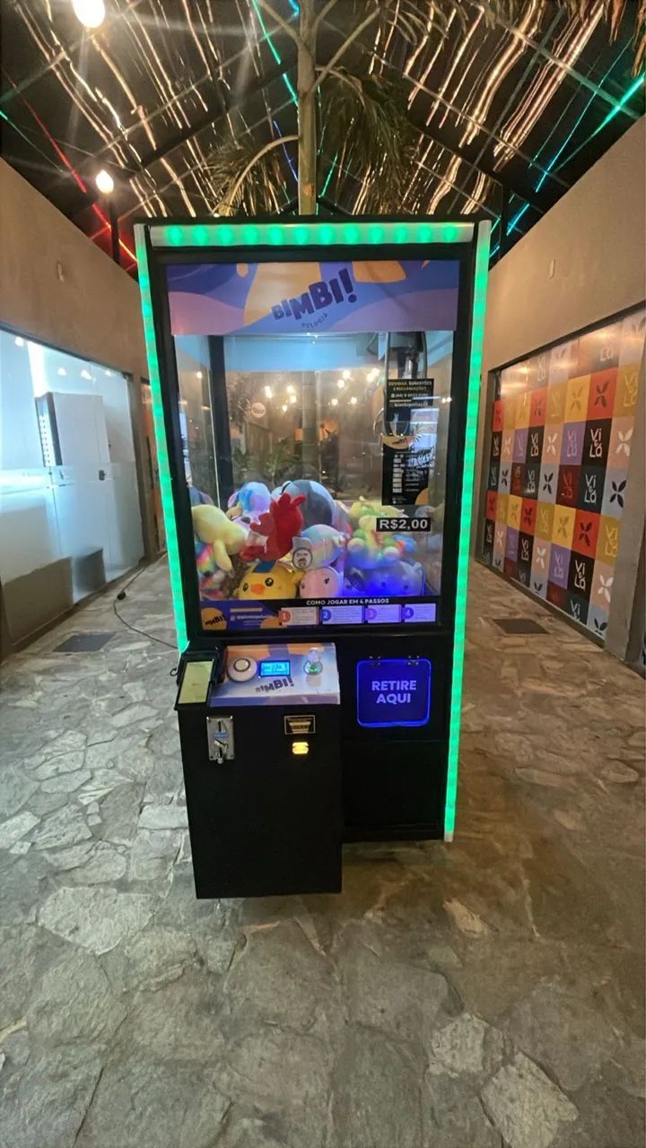 Máquina de pelúcia 