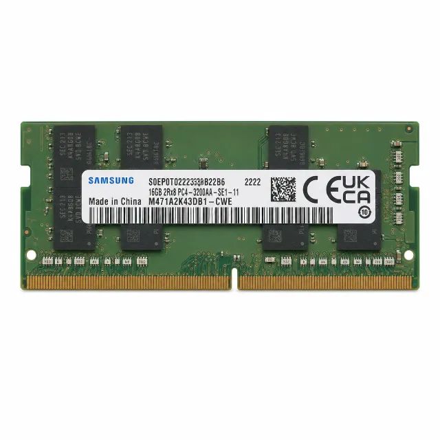 Memória RAM DDR4 Samsung 16GB 3200MHz SO-DIMM - M471A2K43DB1-CWE