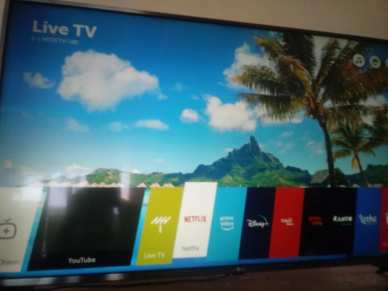 Tv 50" smart lg 