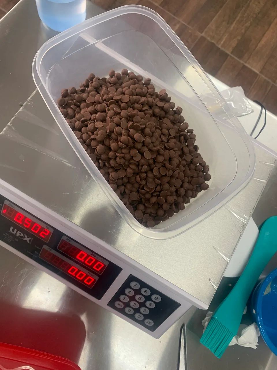 BALANCA DIGITAL 15 KG COM BATERIA