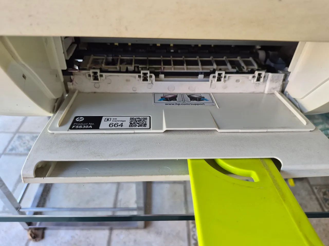 Impressora HP DeskJet 2135 (Verde) - Foto 3