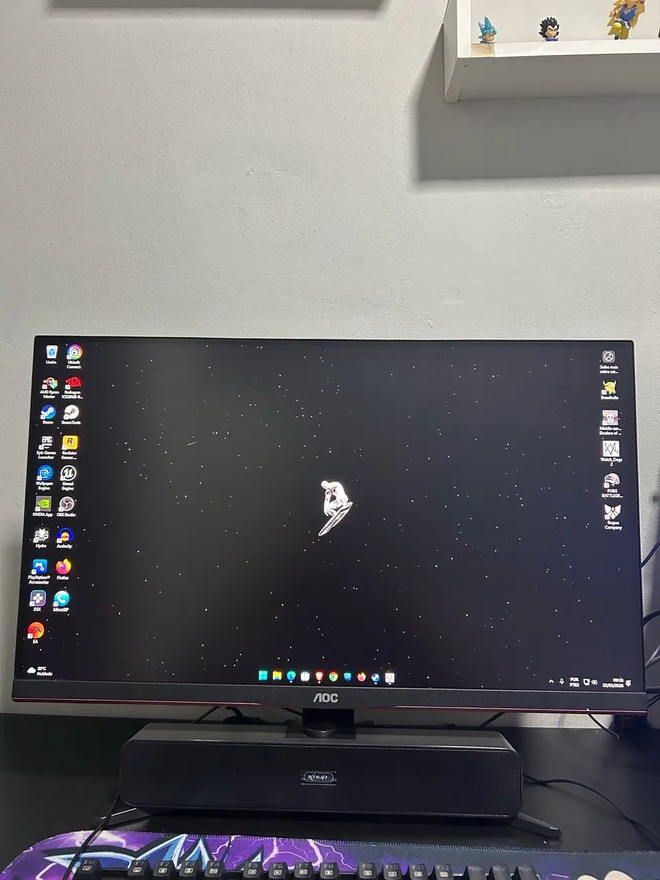 Monitor AOC 27 polegadas 165hz