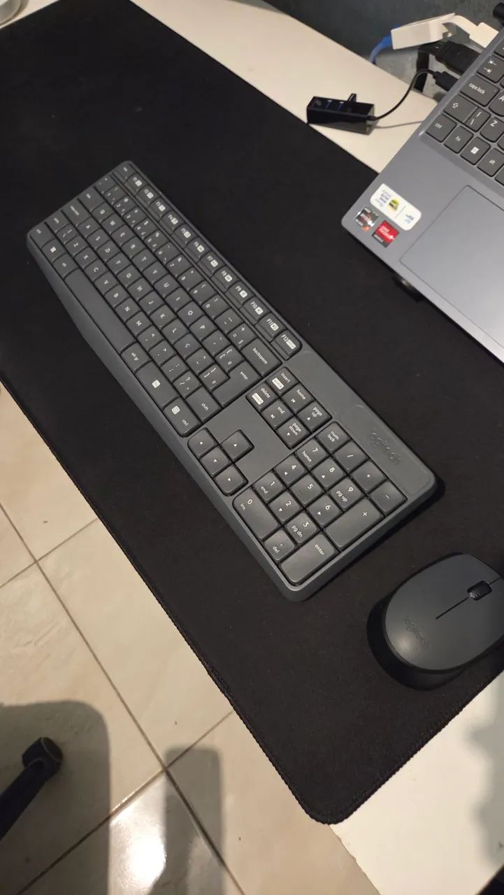 Teclado e Mouse Logitech MK235 - Foto 2